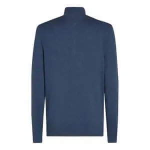 Tommy Hilfiger Flag Embroidery Quarter-Zip Jumper